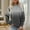 Gray, variant on Brondbend Womens Sweatshirts Pullovers for Women Crewneck Long Sleeve Solid Color Pleated Trendy Athletic Top Loose Fit Fall Winter Comfy Party Gym Workout Top,Army Green