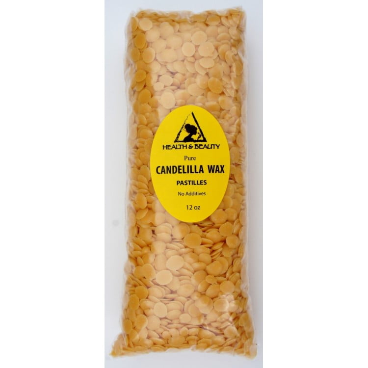 CANDELILLA WAX FLAKES ORGANIC VEGAN BEARDS PASTILLES PRIME 100 PURE 12