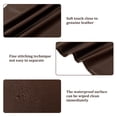 thumbnail image 6 of Jokapy PU Leather Armrest Covers Stretch Arm Covers Slipcovers for Recliner Sofa, Set of 2, Coffee, 6 of 11