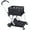 Black#0, variant on Collapsible Utility Cart Multi Use Functional Collapsible Shopping Carts 2-Tier Collapsible Shopping Cart with Baskets Carrito para Supermercado con Ruedas,