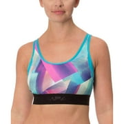 Women's Performance Compression Sports Bra with Open Back