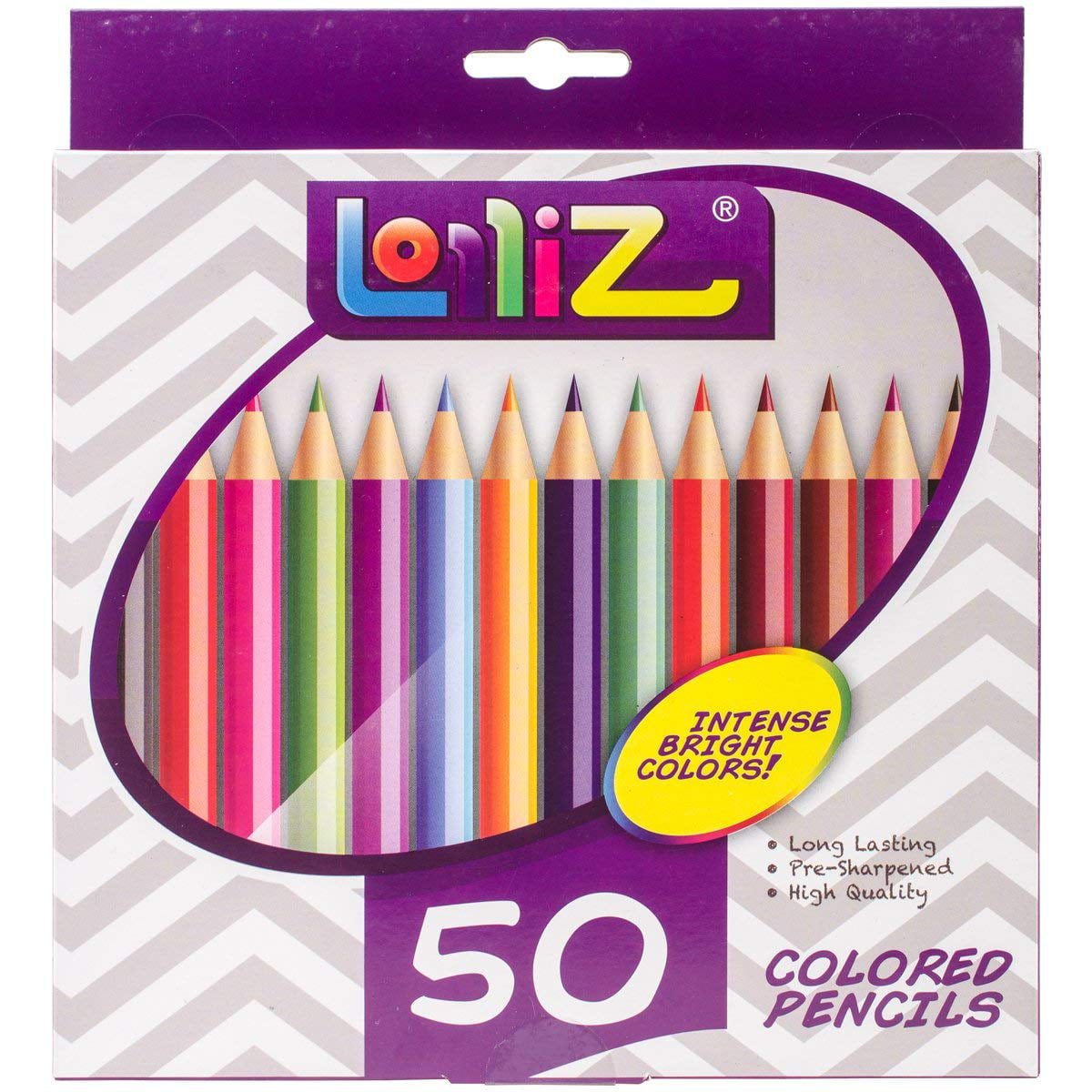 LolliZ CUL-50050 Colored Pencils 50/Pkg 