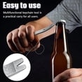 thumbnail image 3 of 8 Pieces Mini Pry Bar Stainless Steel Flat Bar Multifunction Small Pry Bar Mini Crowbar Opener Tool, 3 of 5