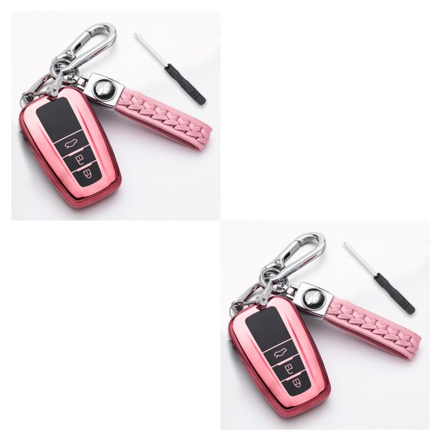 Sidaley TPU Auto Key Fob Portátil Desmontable Moda Reutilizable 3 Botones Reemplazo de llaves Accesorios de la caja Reemplazo para Prius Type2 NO2