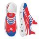 thumbnail image 1 of Zapatos deportivos ligeros para exteriores, a prueba de golpes, con diseño de bandera de Eslovaquia, zapatos de plataforma con bandera para mujer, zapatos de punto para mujer, 1 of 6