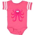 thumbnail image 3 of Inktastic Octopus Sea Creature Pink Girls Girls Baby Bodysuit, 3 of 5