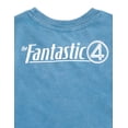 thumbnail image 6 of Marvel Fantastic Four Toddler Boys' Cosplay Short Sleeve T-Shirt Wash Blue Fantastic 4, 6 of 6