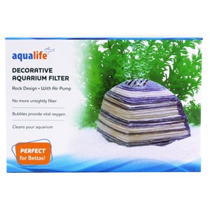 Penn-Plax Rock Bubble Aquarium Filter for 10 Gallon