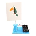 thumbnail image 3 of Jaula eléctrica para experimentos de ciencia, juego de pájaros, juguete educativo, modelo ensamblado para dormitorio, suministros para el hogar,, 3 of 9
