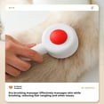 thumbnail image 4 of Bath Brush For Cats Dogs Gentle Deshedding Massaging Grooming Ergonomic Handle Cleaning Tool, 4 of 7