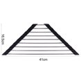 thumbnail image 6 of Lohuatrd Triangle Roll-Up Dish Drying Rack Foldable Stainless Steel Over Sink Organizer Space Saving Kitchen Sink Corner Drainer Storage Shelf Holder, 6 of 8
