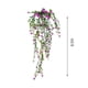thumbnail image 4 of Flores artificiales colgantes, enredaderas de flores artificiales, clorofito, flores artificiales de plástico para exteriores, 2 unidades, 4 of 4