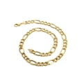 thumbnail image 2 of Gold Chain - Womens Solid Figaro Chain 10K/14K Gold, 2 of 7
