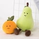thumbnail image 4 of Lindo juguete de peluche 3D de pera, melocotón, plátano, muñeca suave para niños, regalos para niñas, decoración de la habitación del bebé, accesorios de fotografía para niños, 4 of 5