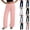 01# Pink, variant on Baggy Wide Leg Sweatpants Women Lightweight Low Rise Sweatpants with Pockets Spring Comfy Yoga Pants Cotton Joggers Black L