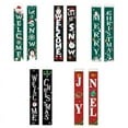 thumbnail image 4 of Merry Christmas New Year Decor Banners,For Outdoor Indoor Christmas Decorations Welcome Bright Red Xmas Porch Sign Hanging For Home Wall Door Holiday Party Decor 5 Color, 4 of 5