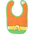 thumbnail image 4 of Justice League Baby Boys 6 Pack Bibs Superman Batman Flash Aquaman Green Lantern, 4 of 7