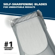 WAHL Beard Trimmer, Cord or Cordless with Self Sharpening Steel Blades, Model 9918-6171