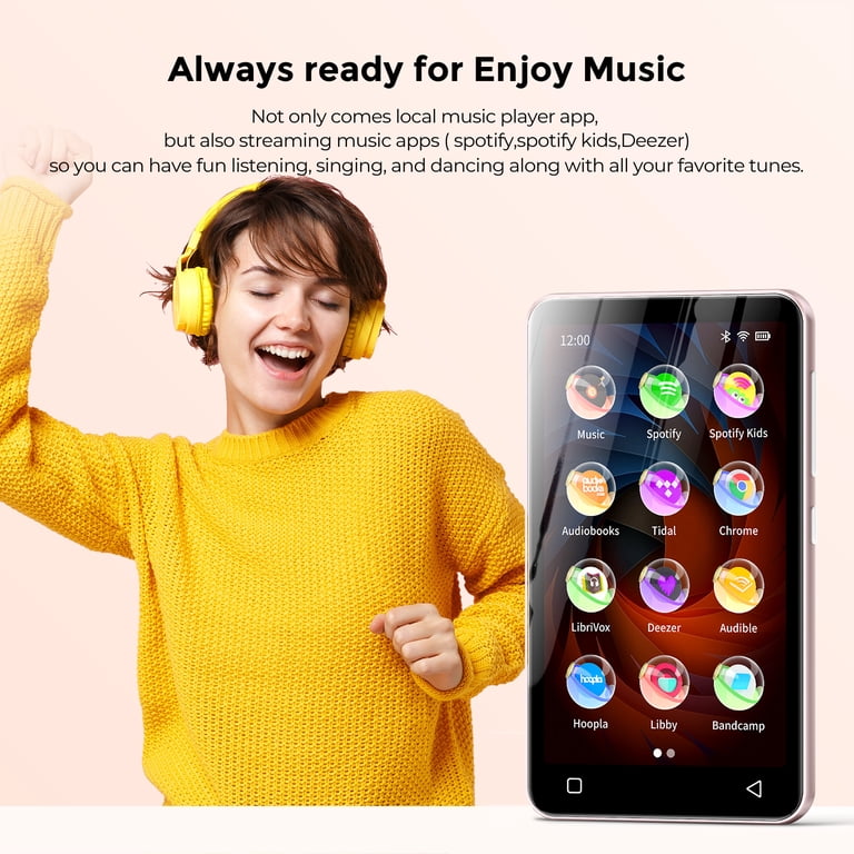 Lettore MP3/MP4 Diofox M12 – 4.02'' Touchscreen – Android 13 – 160 GB (32+128) – WiFi E Bluetooth 5.0 – Play Store – Radio FM – Expandibile Fino A 1 TB – Chip Octa-core
