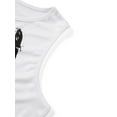 thumbnail image 6 of Sedceaty Women Fashion Wild Tank Tops Letter Butterfly Person Print Sleeveless Vests Summer Round Neck Crop Tops Streetwear, 6 of 10