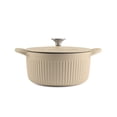 thumbnail image 3 of Tramontina Mesa 3.5 Qt Enameled Cast Iron Dutch Oven with Lid - Tan, 3 of 11