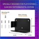 thumbnail image 4 of high qualityAluminum Wall Mount for Playstation 5 Slim Digital Edition & Disc Edition Wall Mount Bracket for PS5 Slim Space Saving PS5 Slim Shelf Moun, 4 of 5
