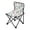 Peach Holly Leaves and Berries, variant on 600D Oxford Camping Chair Portable Foldable Chair Supports 220 lbs for Picnic, Fishing, Backpacking Green Dandelions Pattern