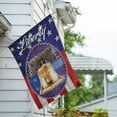 thumbnail image 2 of America Forever Liberty Bell House Flag, 28 x 40 inch Double Sided, Historic Liberty Bell Stars Stripes Patriotic Independence Philadelphia 4th July Outdoor Decorations Yard Flag, 2 of 3