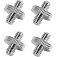 thumbnail image 1 of Adaptador de tornillo de trípode estándar de 12 piezas de 1/4 pulgada - 1/4 pulgada, adaptador de tornillo macho de 1/4 pulgada - 1/4 pulgada Convertidor de tornillo roscado de metal, para cámara réflex digital, trípode, M XianweiShao 8390615763967, 1 of 1