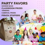 Bulk Toys - 2.5 Inch Stretchy Emoji Toys - Figurines for Kids - 25 Pcs Small Figurines for Party Favors - Fillers Goodie Bag Supplies - Pinata Stuffers - Bulk Gifts for Kids - Vending Machine Toy