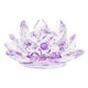 thumbnail image 2 of Pisapapeles Glass Lotus Model , Púrpura, 90x40 mm BLESIY Artesanías de flores de cristal de Lotus, 2 of 7