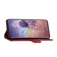thumbnail image 3 of Nalacover Wallet Case for iPhone 14 Pro Max, Butterfly Embossed Pattern Luxury PU Leather Magnetic Flip Folio Cover with Card Slots Holder Kickstand Wrist Strap Soft Silicone Shockproof Case,Red, 3 of 9