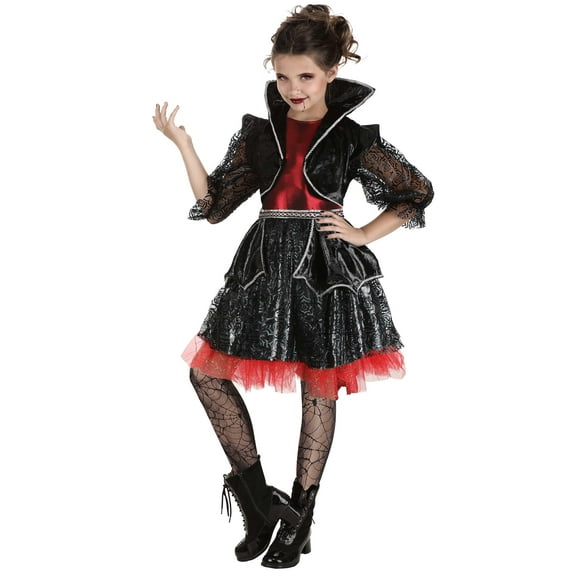 Girl's Gothic Vampire Costume