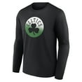 thumbnail image 2 of Men's Black Boston Celtics Gradient Logo Long Sleeve T-Shirt, 2 of 3