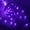 Purple, variant on BalsaCircle 50 Purple 0.5" Round LED Balloon Lights Battery Operated Wedding Party Event Decorations Supplies