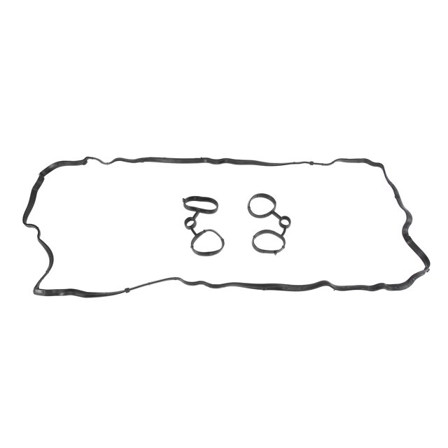 Unique Bargains 1 Set Black Valve Cover Gasket Set 11127572851 for Mini Cooper 2007-2012