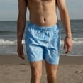 thumbnail image 3 of Mens Swim Trunks with Compression Liner Anti Chafing 7 inch inseam Stretch Quick Dry Swim Shorts with Phone Pocket, 3 of 5