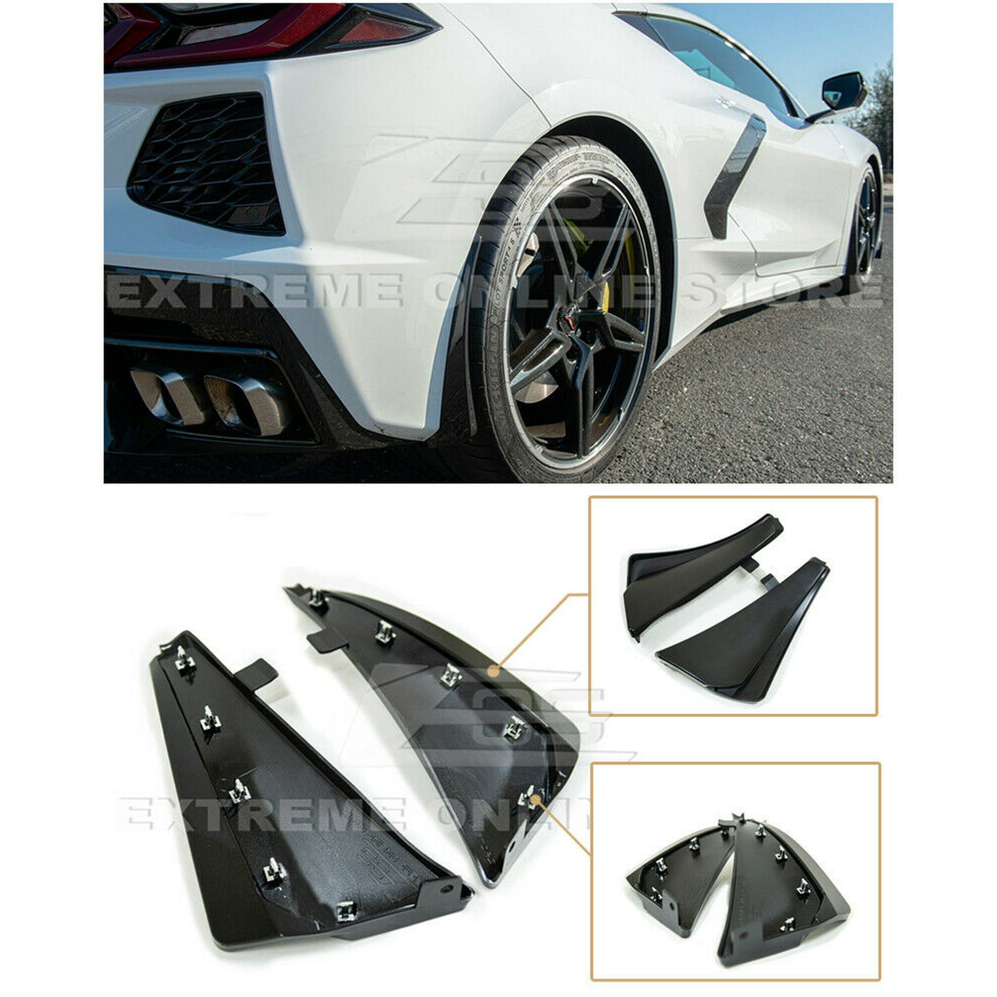 C8 corvette mud flaps outlet