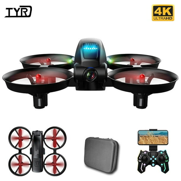 KF615 Mini Drone 4K HD Dual Camera 2.4G Wifi Fpv Optical Flow Positioning Cool Light Shooting RC Qudacopter Gift For Kids heqiyong toy