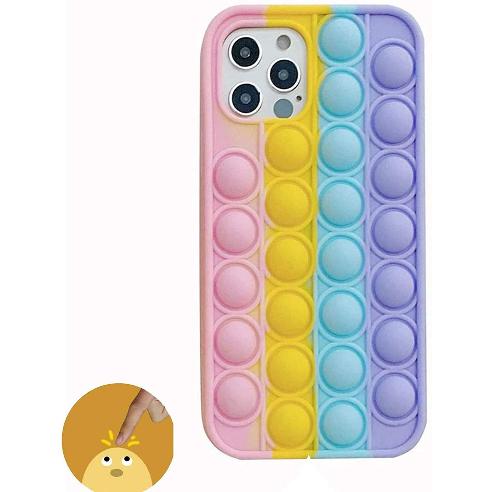 Linlinpapa Push Bubble Fidget Phone Case For Iphone Xs Max Silicone Bubble Sensory Fidget Toy Iphone Protective Shell For Girls Boys Men Woman Adults Walmart Canada