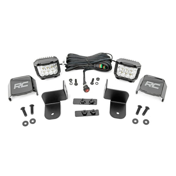 Rough Country Rear 3" Wide Angle LED Kit for Polaris Ranger 1000 - 93084