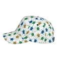 thumbnail image 5 of Naloa Original Classic Low Profile Hat Men Women Baseball Cap Dad Hat Adjustable Unconstructed Cute Turtle Print Cap, 5 of 9