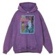 thumbnail image 3 of Sudadera con capucha estilo hip hop para hombre, holgada, de gran tamaño, con lavado desgastado, estilo retro, para hacer nuevas amistades, 100 % algodón, 3 of 4
