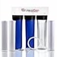 thumbnail image 3 of LiquaGen - Heavy Duty 3 Stage Whole House Water Filtration System - 1" Inlets (Dual Blue & Clear Sediment), 3 of 4