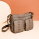 thumbnail image 3 of Bolsa de viaje de mano femenino de moda remache de correa ajustable portátil para ir de compras Sywqhk Para Estrenar, 3 of 7