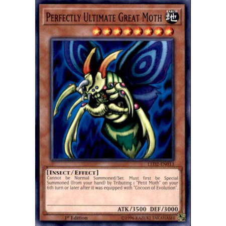 YuGiOh Legendary Duelists: Ancient Millennium Common Perfectly Ultimate Great Moth LED2-EN013