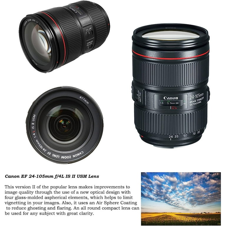 Canon EOS 5D Mark IV DSLR with 24-105mm, 100-400mm & 420 Canon EOS 5D Mark IV DSLR with 24-105mm, 100-400mm & 420