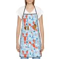 thumbnail image 3 of Rocae Lobsters for Kitchen Aprons for Women Adjustable Cooking Kitchen Chef Apron for Men with Pockets, 3 of 7