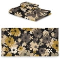 thumbnail image 2 of SKYSONIC 3 Pack Towel Vintage Flowers Cotton Bath Towel Set (1 Bath Towel, 1 Hand Towel, 1 Washcloth) for Bathroom, Super Soft and Quick Dry Towels, 2 of 7