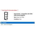 thumbnail image 2 of Head Gasket - Compatible with 2006 - 2008 Honda Ridgeline 2007, 2 of 2